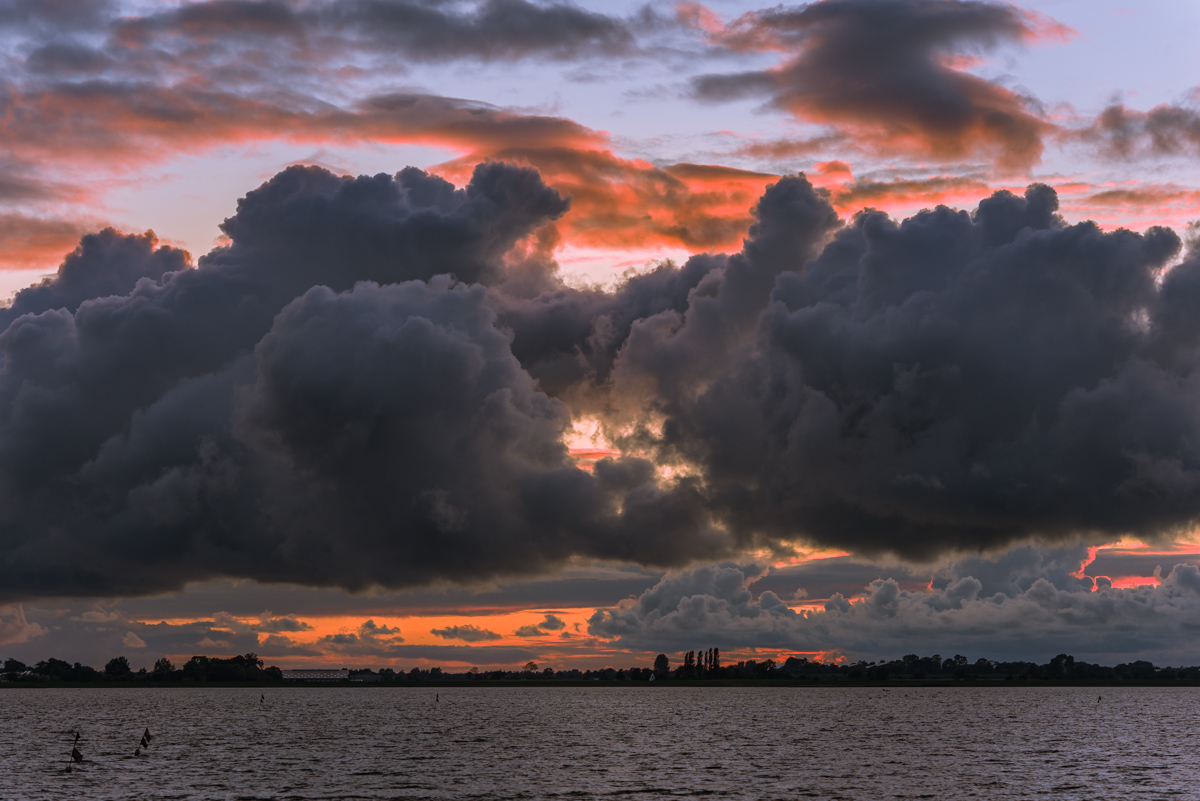 Sonnenuntergang auf Fehmarn