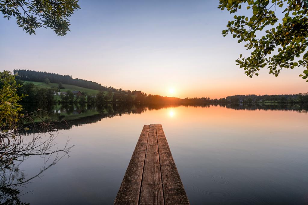 Sonnenuntergang, Buttisholz 14.07.2013