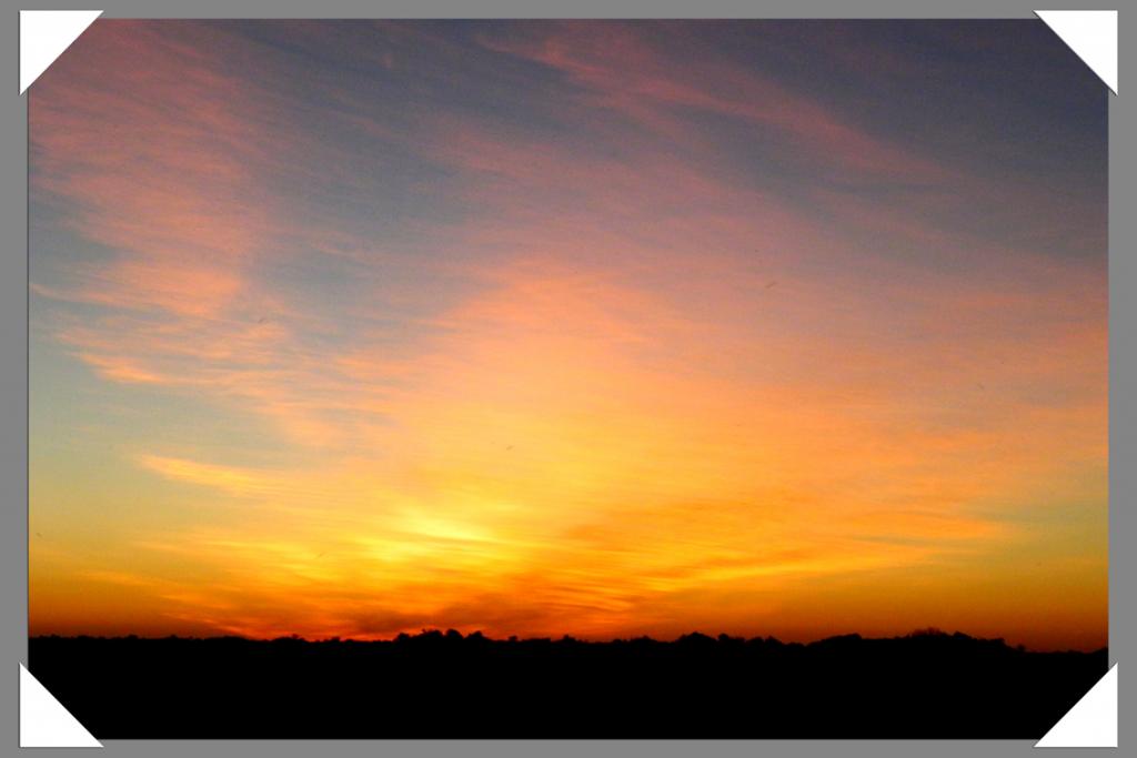 Sonnenuntergang Okavango_Delta