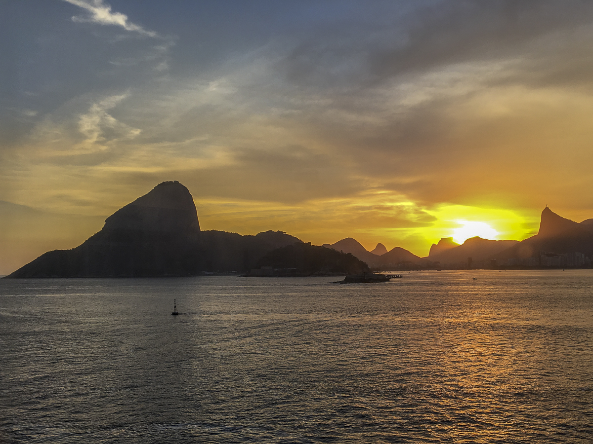 Sonnenuntergang Rio