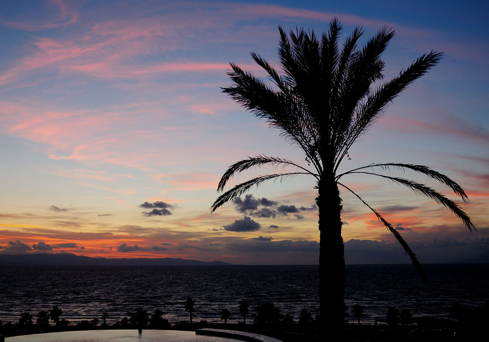Sonnenuntergang ueber Zakynthos 7