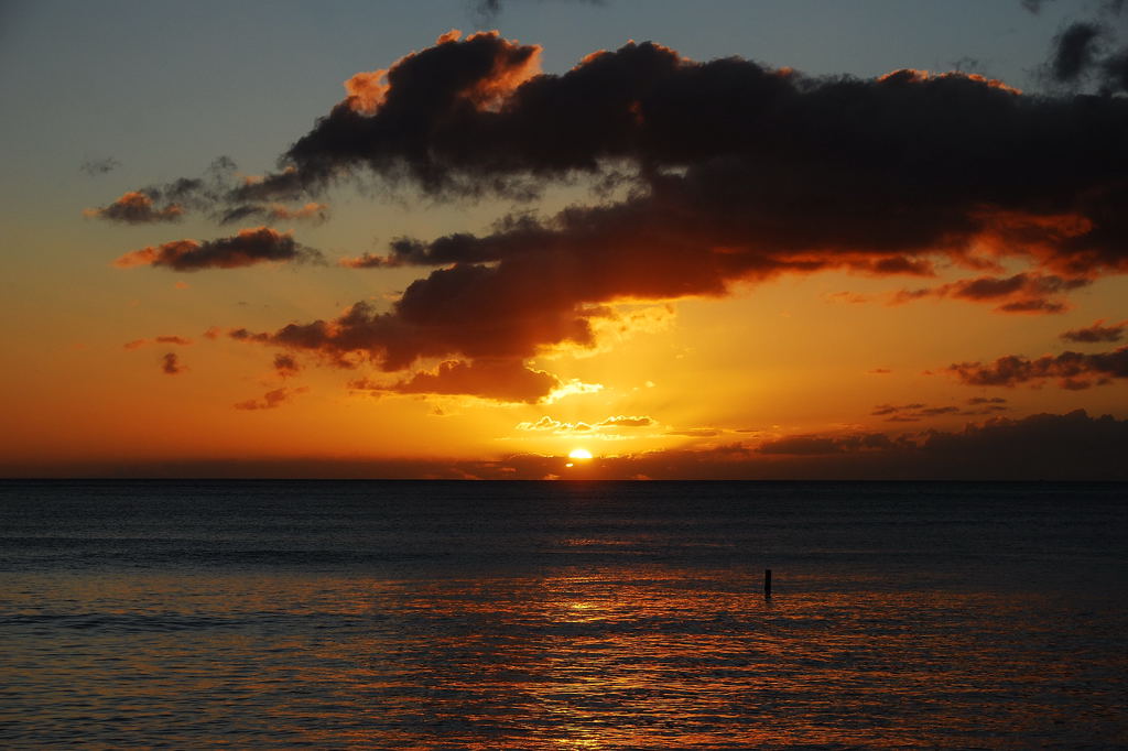 Sonnenuntergang Waikiki
