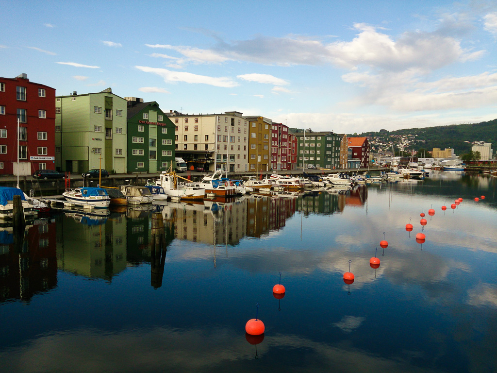 Speicherhäuser in Trondheim