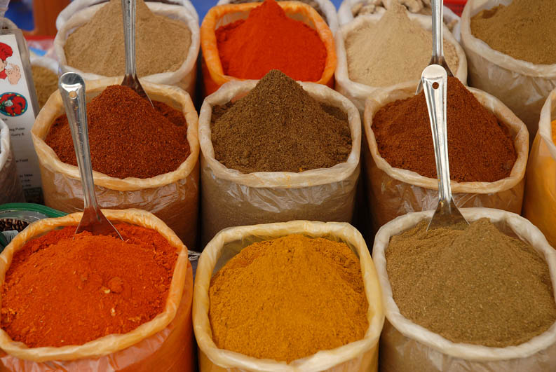 Spices - Anjuna market (Goa)