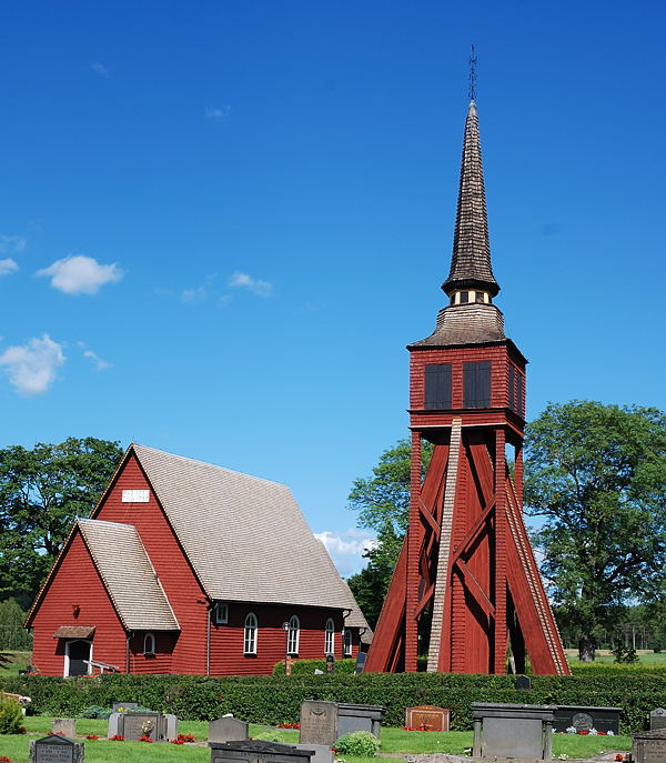 Stabkirche in Pelarne