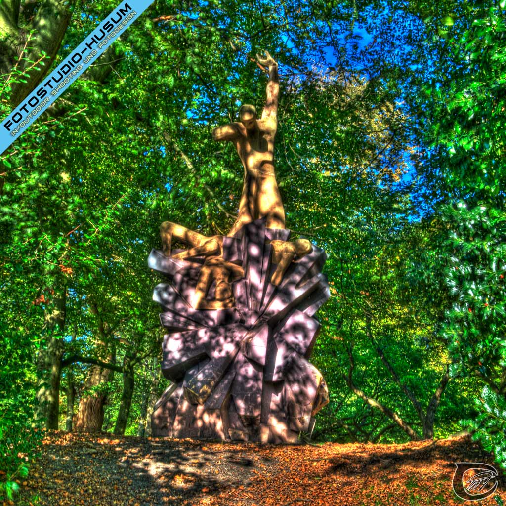 Statue im Husumer Schlosspark