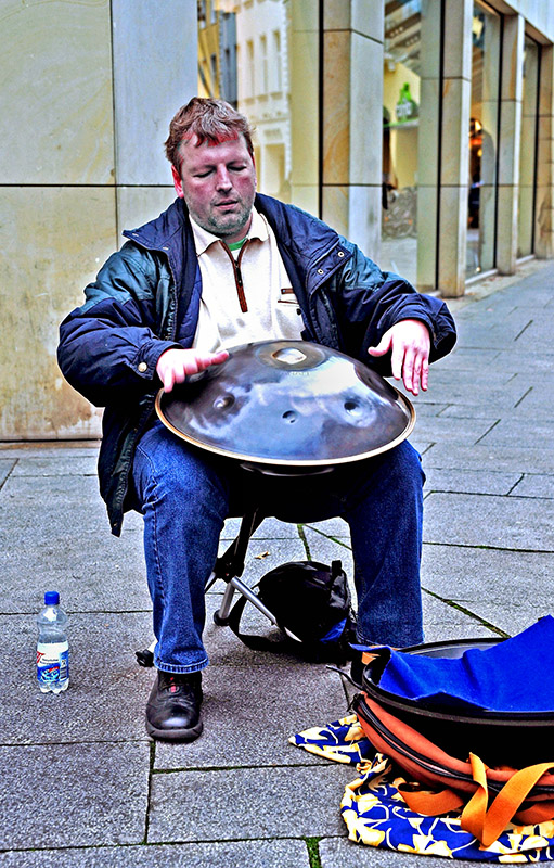 straßenmusikant in osnabrück