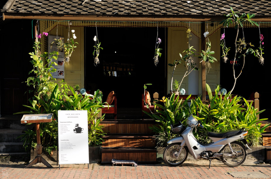 Straßenszene, Luang Prabang