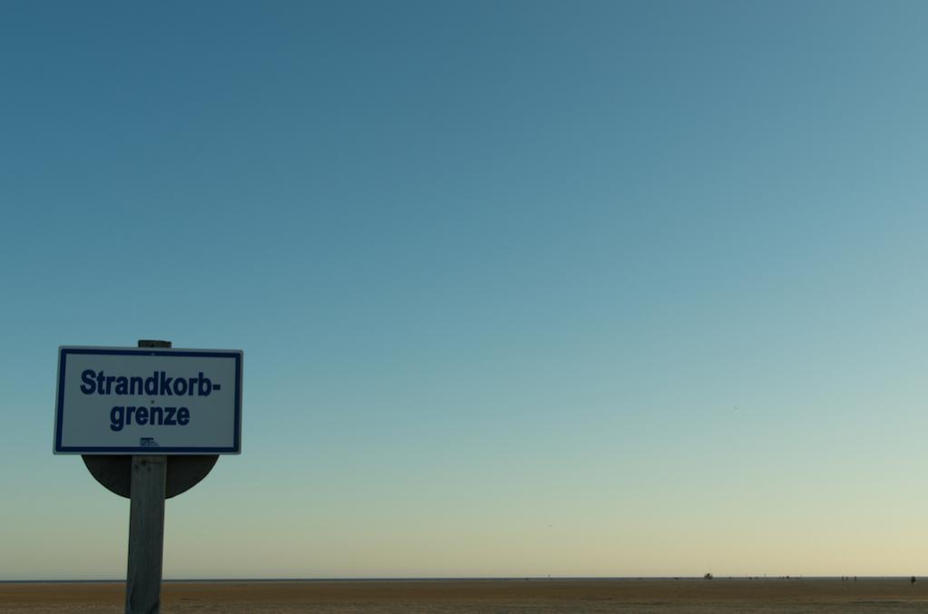 Strandkorbgrenze