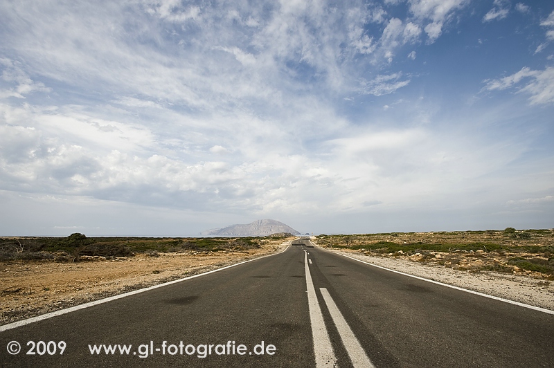 Strasse nach Agios Theodorus