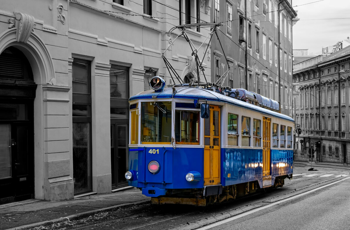 Strassenbahn Triest
