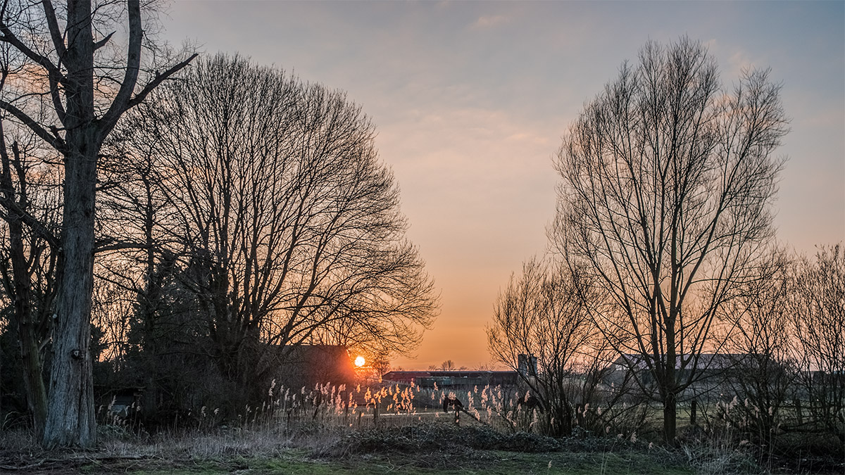 Sundown am Niederrhein