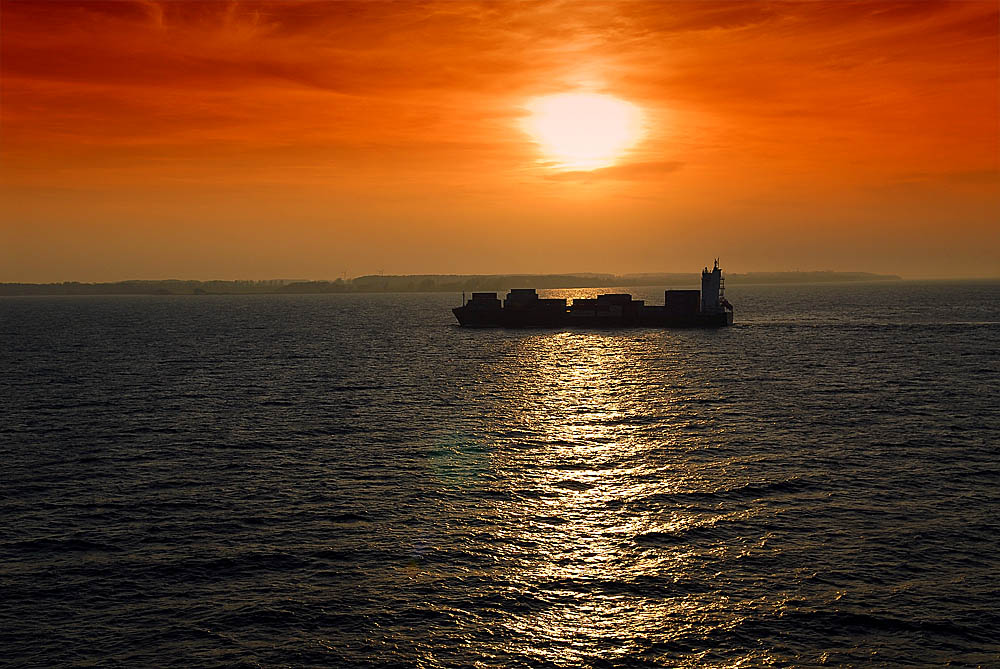 Sunset Göteborg Sea