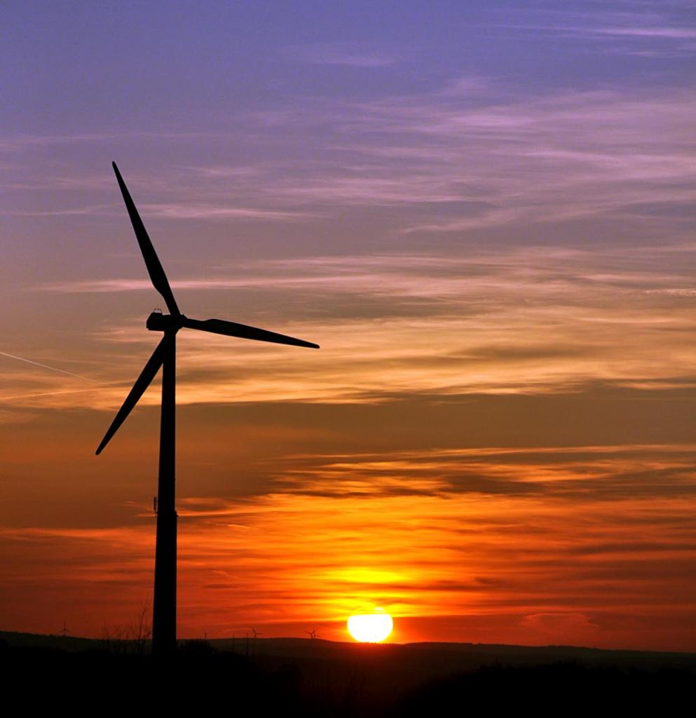 Sunset in Hessen