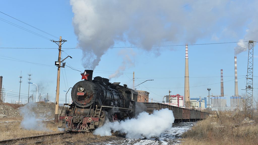 SY1320 an einem Kohlenladepunkt in Sikeng
4538