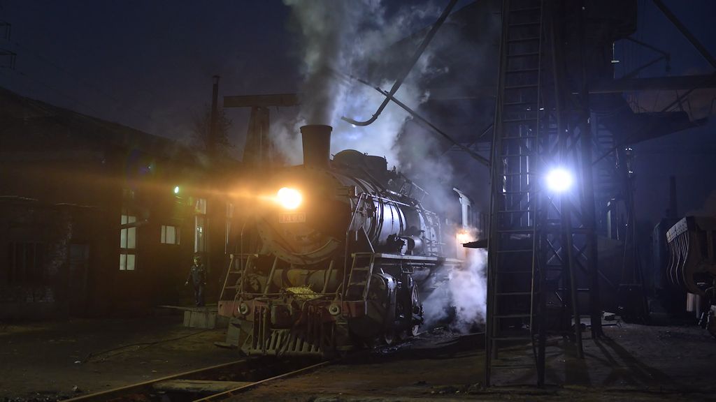 SY1460 im Bahnbetriebswerk Fuxin
4314