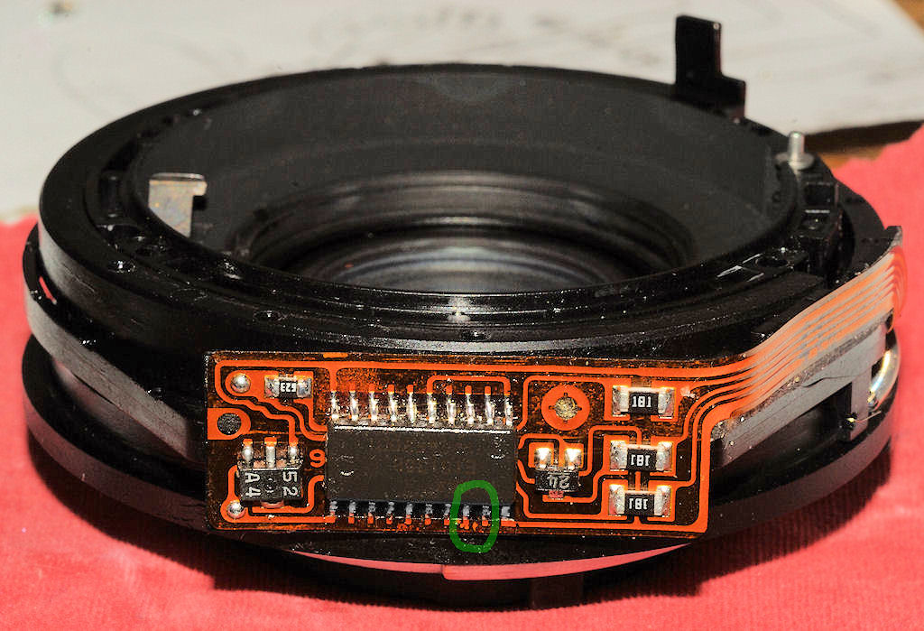 TC-16A Modifikation des bestehenden Chips