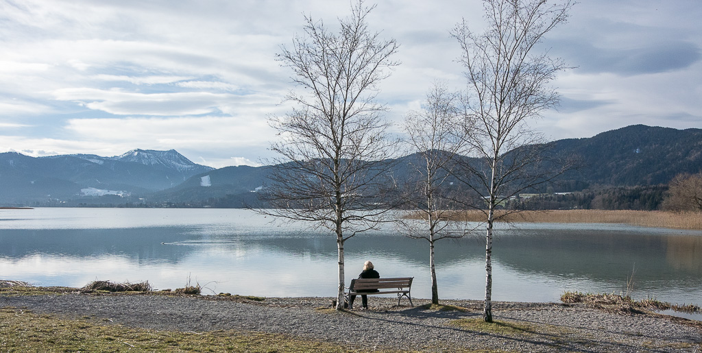 Tegernsee Fönlage im Januar