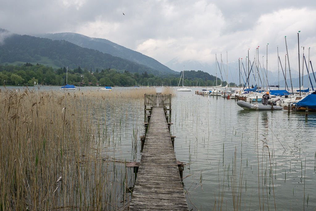 Tegernsee kalt u regnerisch