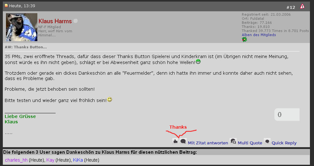 Thanks