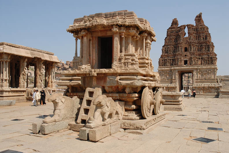 The oldest district of Hampi