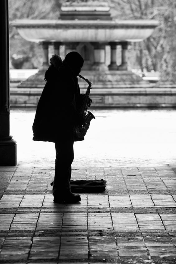 THE SAXOPHONIST
Centralpark im Winter