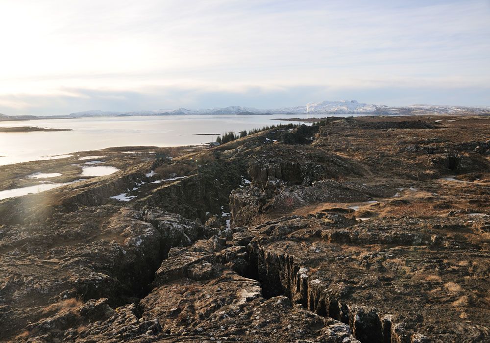Thingvellir, Blick über den Thingvallavatn