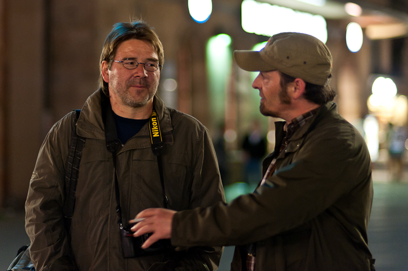Thomas (CorvusNiger) mit Roland (Roland L.) im Gespräch
