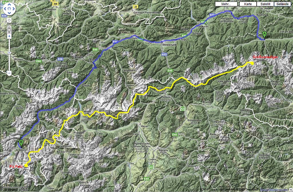 Tour2009Karte