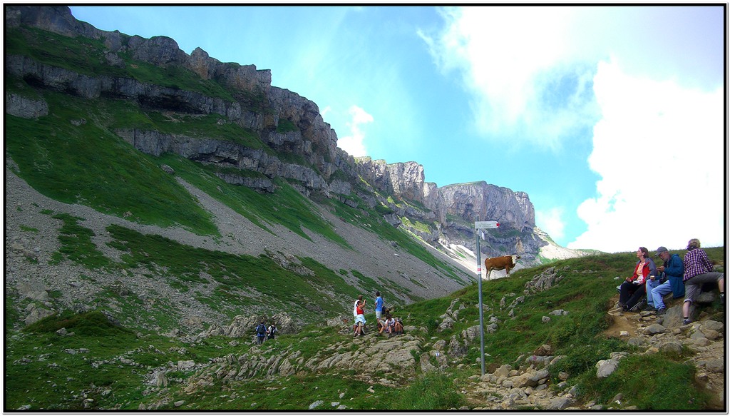 Traumhaft - die Pause an dieser Stelle war einfach nur wunderschön. Die Landschaft zu erleben - ein Traum!