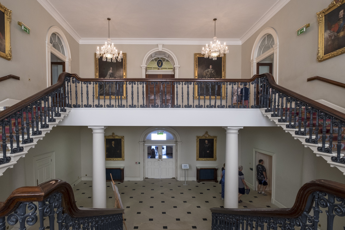 Treppe Dublin Castle