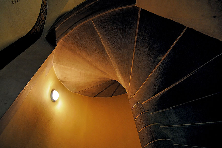Treppe neues Rathaus Hannover - 10/2008 -
