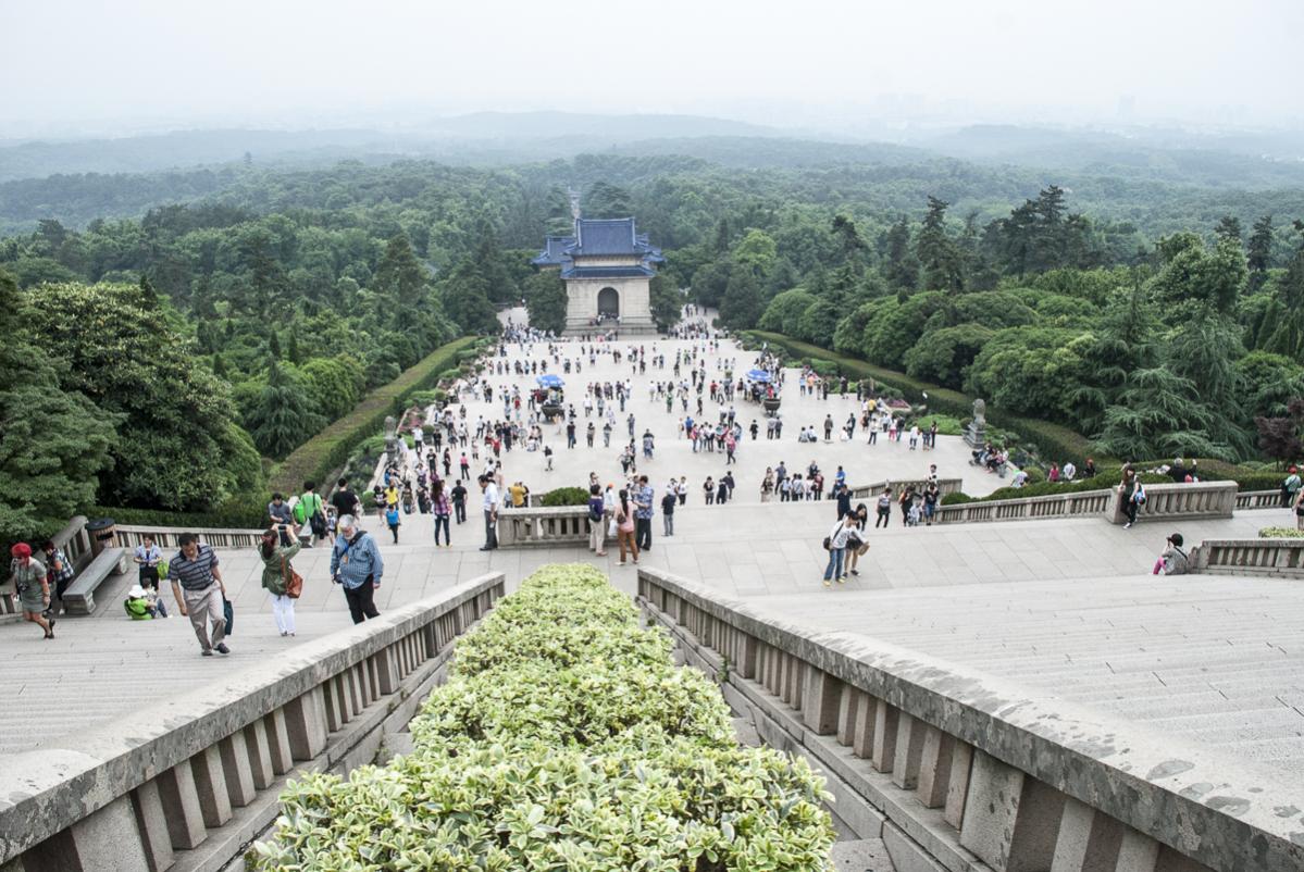 Treppe Sun Yat Sen oben