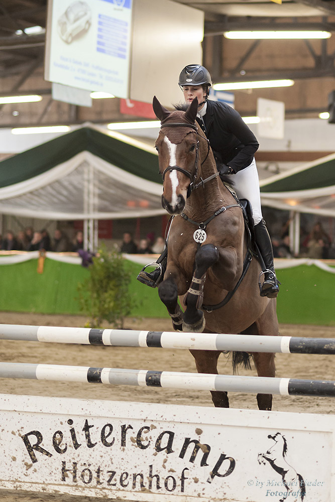 Turnier L Springen 08.02.2015 Reiterverein von Bredow Keppeln