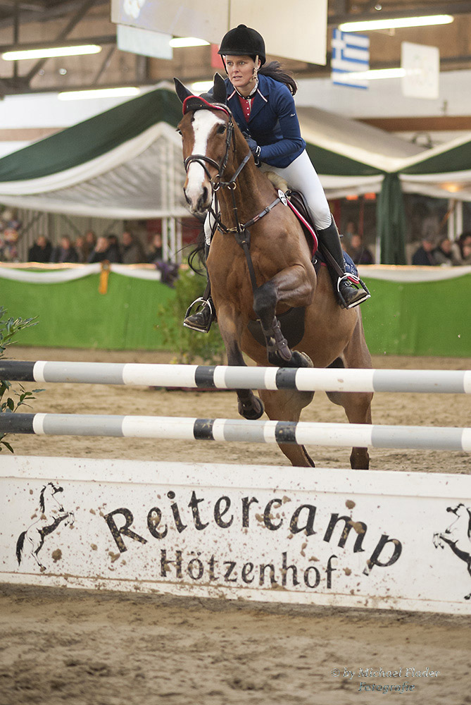Turnier L Springen 08.02.2015 Reiterverein von Bredow Keppeln