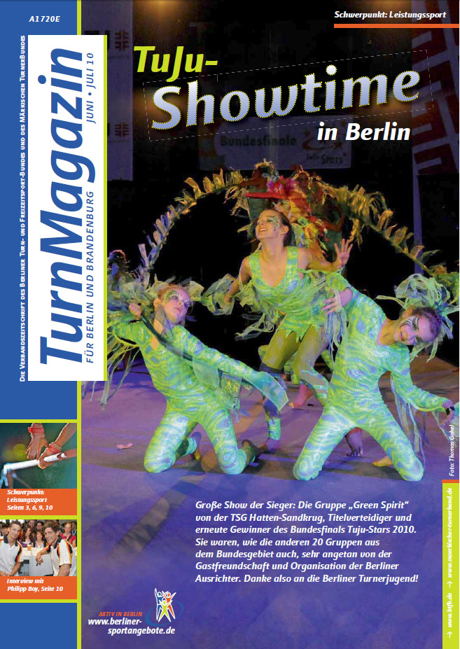 TurnMagazin BTB/MTB - Titelseite
(Hinweis: Bilder sind stark komprimiert in der Online-Ausgabe)