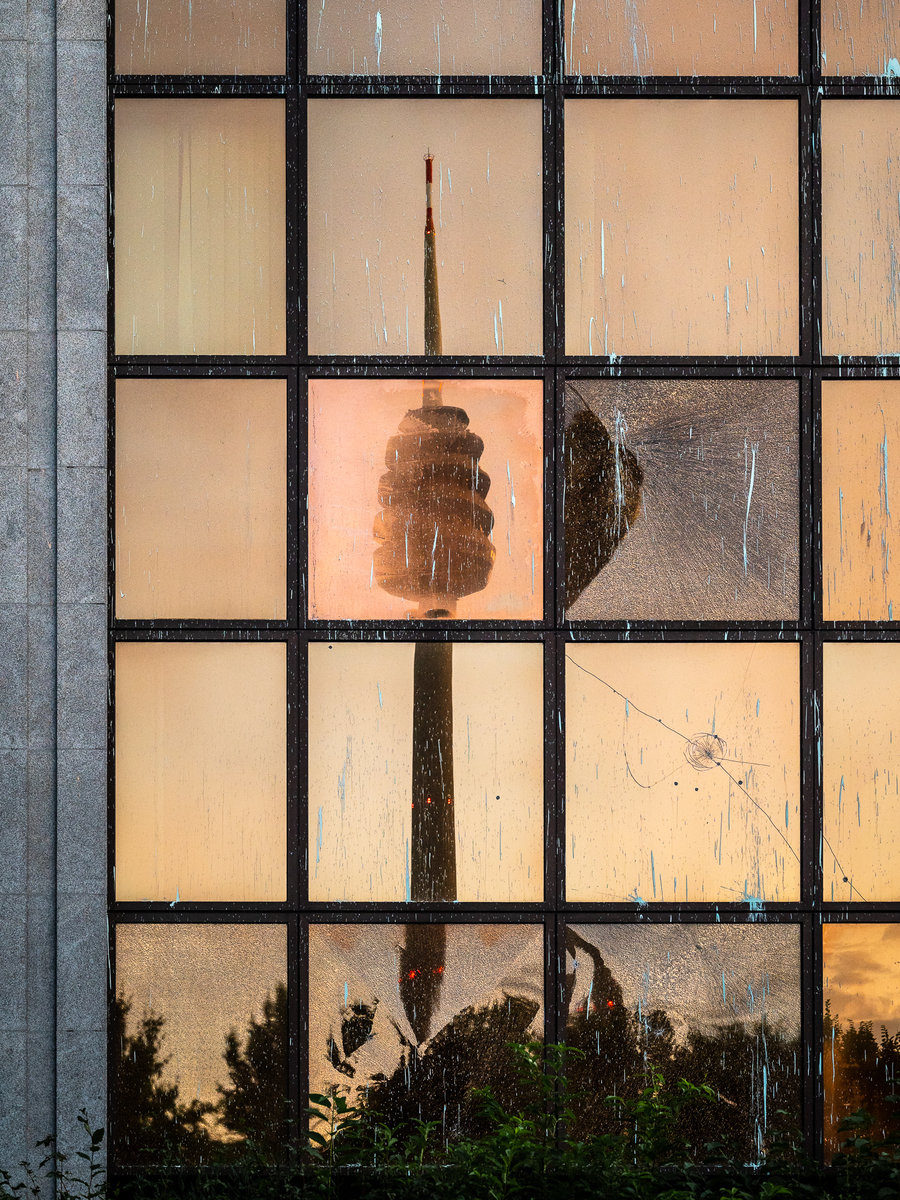 TV Tower Reflection