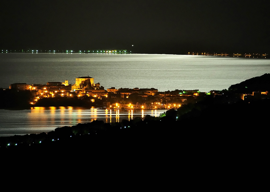 TZ See bei Vollmond