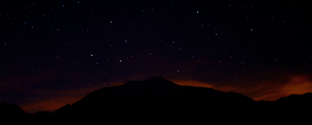 Unser Hausberg wurde aber mit Photoshop stark nachbearbeitet