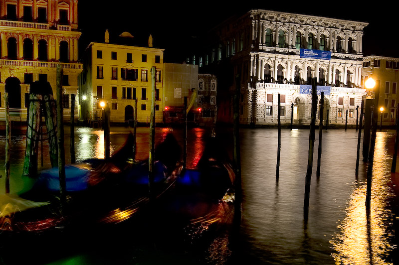 Venedig bei Nacht - Canale Grade