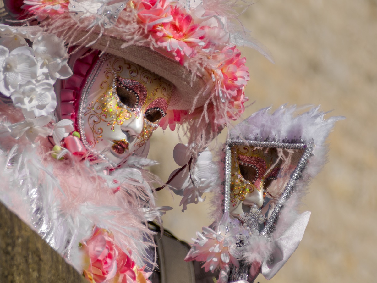 Venezianische Maske