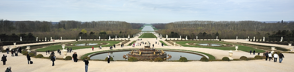 Versailes, Schlossgarten