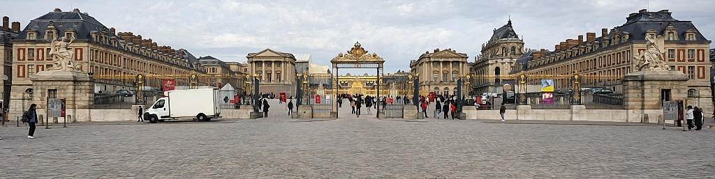Versailles von vorn