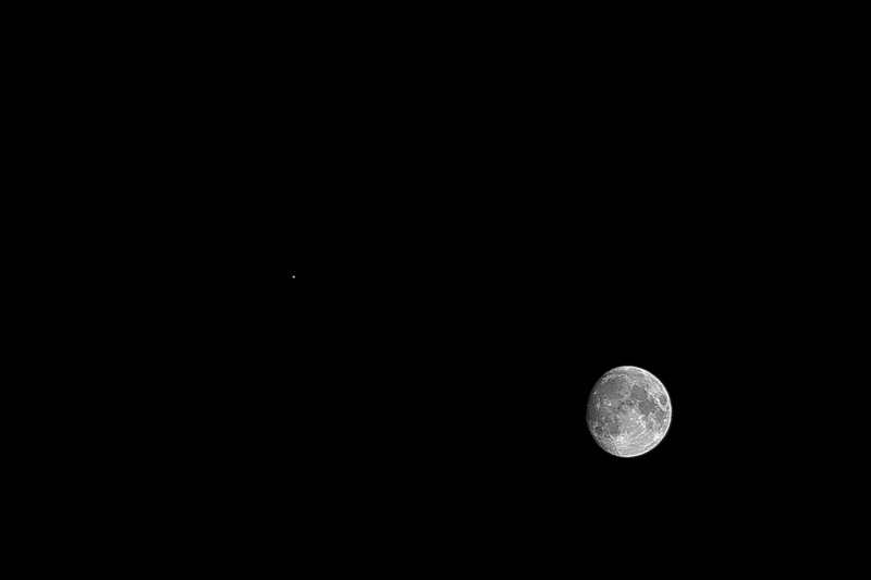 Vollmond über Halle