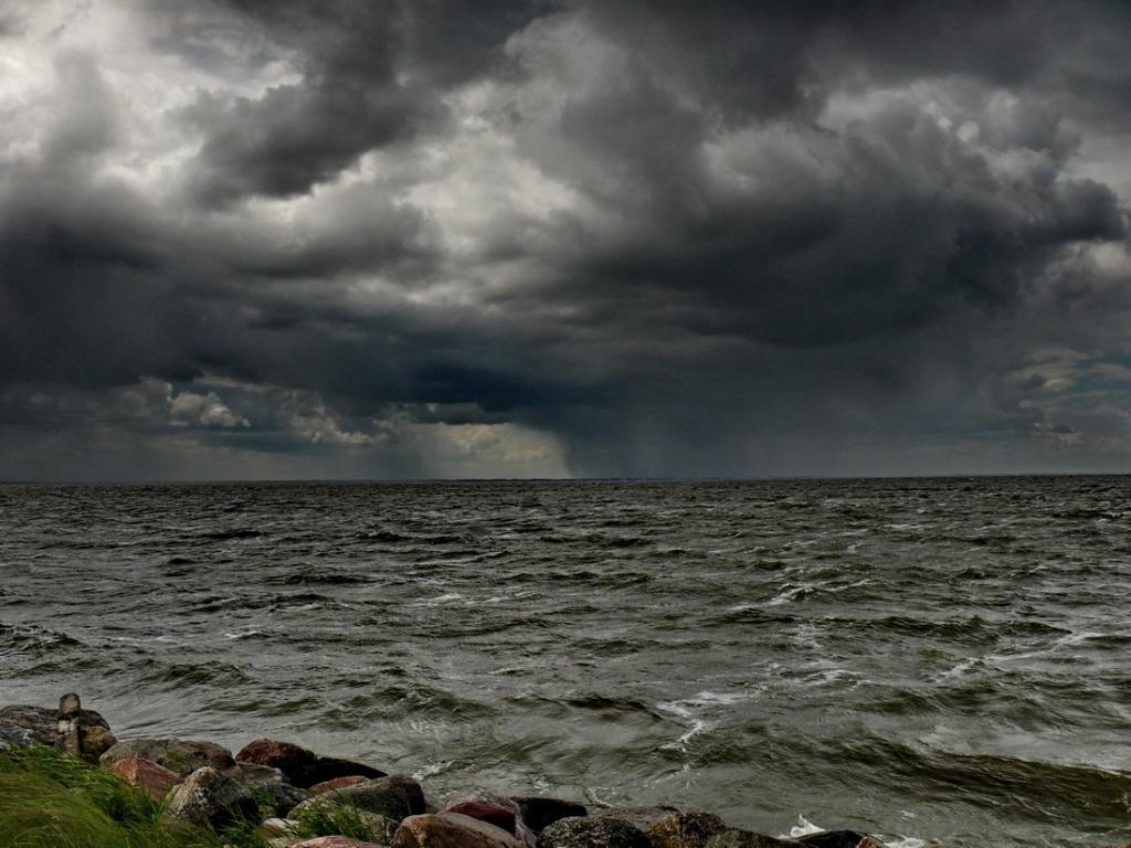 vor dem Unwetter -kamminke
