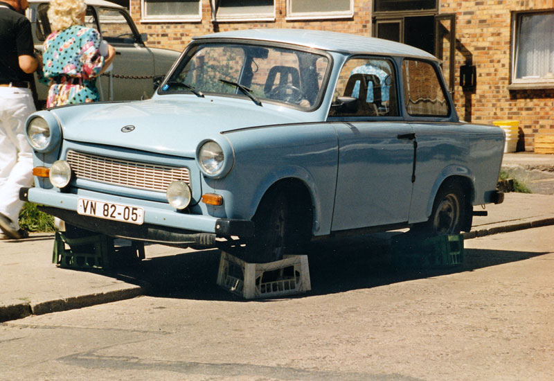 Vorläufer der Parkkralle, Rostock 1988