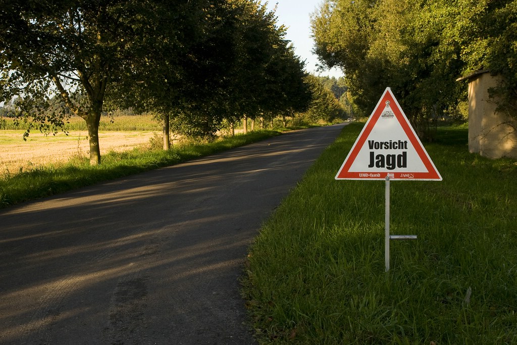 vorsicht jagd