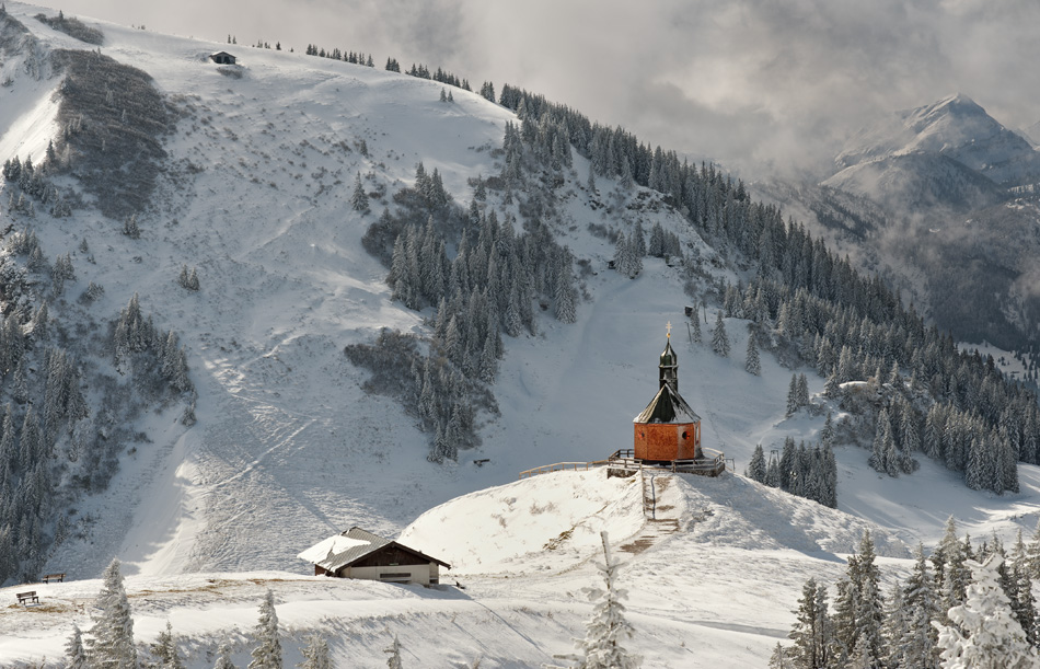 wallberg kapelle schnee
