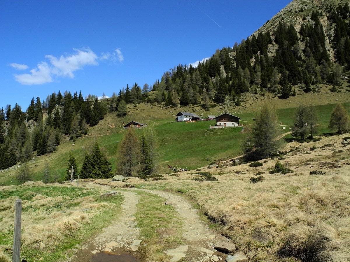 Wanderweg vom Hirzer zur Mahdalm