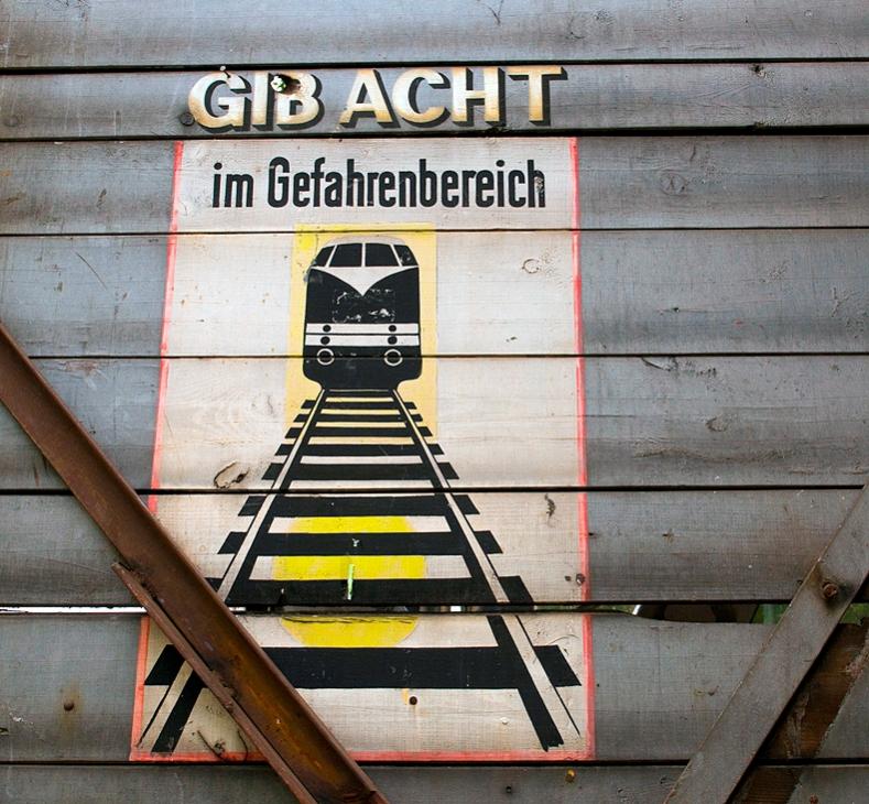 Warnschild klein